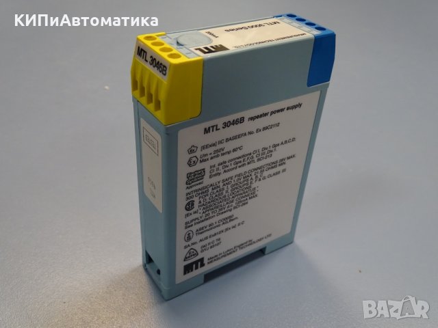 Реле MTL 3046B repeater power supply AUSEx 812X, снимка 2 - Резервни части за машини - 35058321