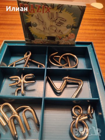 Логическа игра Crazix от метал, снимка 2 - Игри и пъзели - 43407174