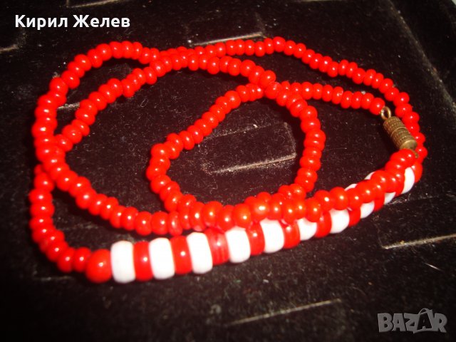 РЕТРО МЪНИСТЕНО КОЛИЕ РЪЧНА ИЗРАБОТКА 20743, снимка 5 - Колиета, медальони, синджири - 32266521