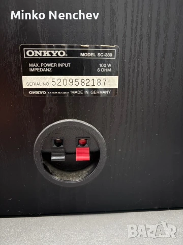 Onkyo sc-380, снимка 7 - Тонколони - 51132791
