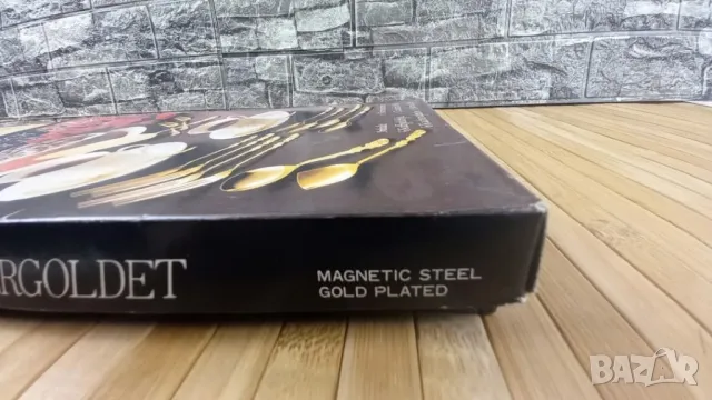 Комплект десертни прибори, снимка 7 - Прибори за хранене, готвене и сервиране - 50113155