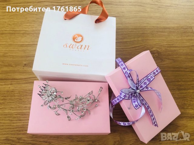 Swan pearls аксесоар за коса