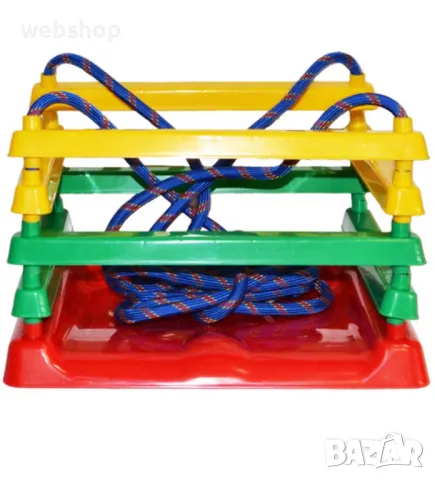 Класическа люлка за деца  ROBENTOYS Garden, Пластмасова, Допустимо тегло 30 кг, снимка 1