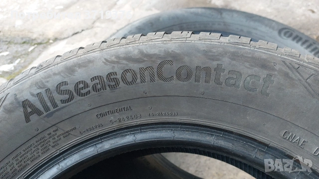 Всесезонни гуми 195 65 15 Continental AllSeasonContact 2 броя , снимка 7 - Гуми и джанти - 53341867