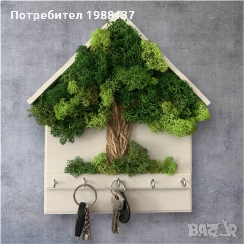 Картини /Подаръчета за повод от скандинавски мъх, снимка 6 - Декорация за дома - 52651329