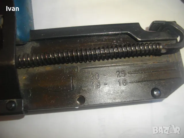 AEG West Germany КОМБИНИРАН ЕЛЕКТРИЧЕСКИ ТАКЕР ПРОФИ ТЕЖКИ НАТОВАРВАНИЯ 16-19мм скоба/25-30мм пирони, снимка 9 - Други инструменти - 47662026