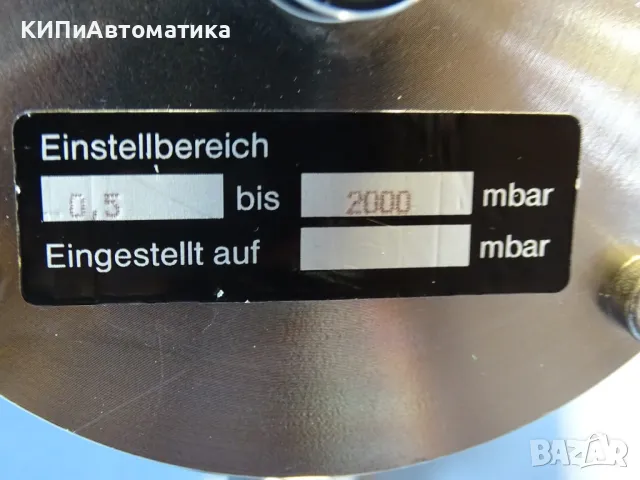вакуум пресостат LEYBOLD-HERAEUS PS 111A Diaphragm Pressure Switch, снимка 7 - Резервни части за машини - 47789791
