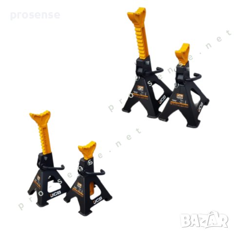 Стойки за автомобил 3 тона Професионални 2 броя к-т JCB, снимка 3 - Аксесоари и консумативи - 43726743