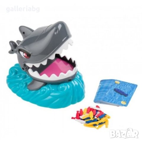 Забавна играчка Crazy Shark - хапеща акула, снимка 2 - Други - 43559300