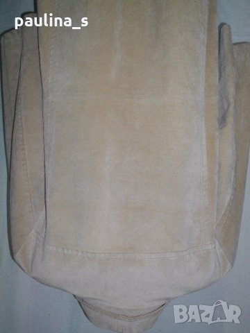 Манто или преходно палто от естествен велур ”Piano woman” / голям размер , снимка 7 - Палта, манта - 15398855