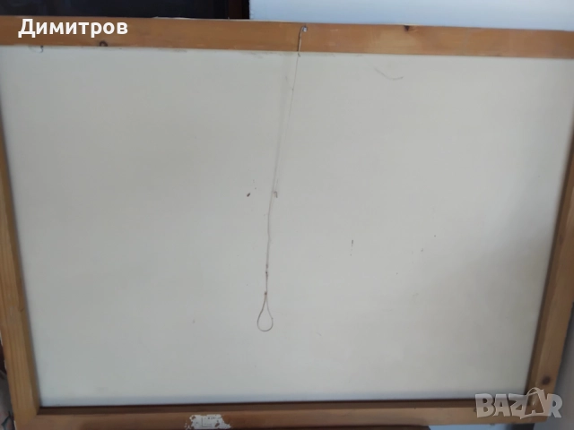 Много стара картина масло върху платно, снимка 2 - Антикварни и старинни предмети - 51793702