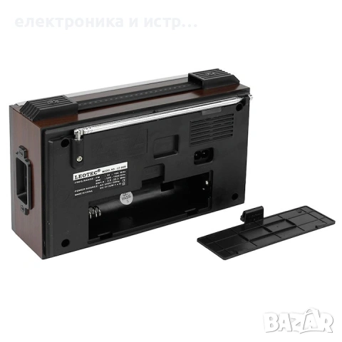 Ретро радио, 11 честотни ленти, жак 3,5 мм, LED, контрол на звука , снимка 2 - Радиокасетофони, транзистори - 53283119