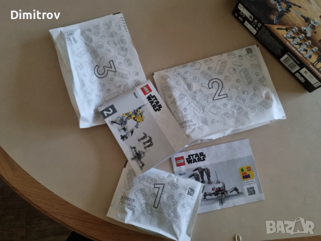 Star Wars Lego 75431 -327-th Clone trooper - без клонингите, снимка 5 - Конструктори - 52278935