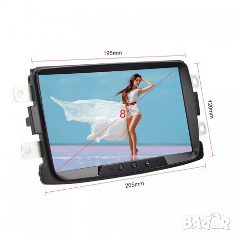 Мултимедия, за Renault, Dacia, Sandero, Duster, Logan, Dokker, навигация, плеър, двоен дин с Android, снимка 3 - Аксесоари и консумативи - 37735679