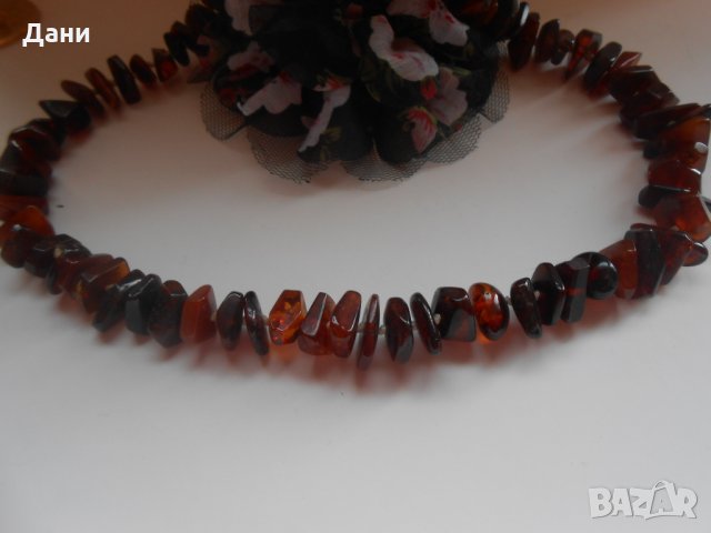 Старо дамско колие кехлибар , снимка 6 - Колиета, медальони, синджири - 27009926