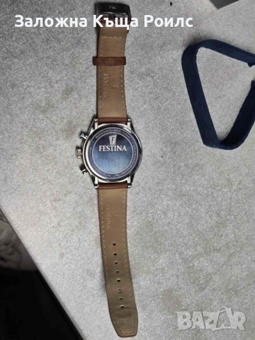 Часовник Мъжки Festina Timeless Chronograph, снимка 4 - Мъжки - 53555963