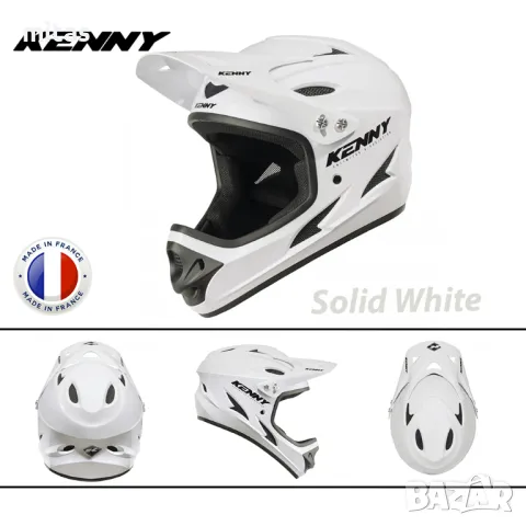 Кросова каска KENNY DOWNHILL 2025 Full Face, ФРАНЦИЯ - Вело, Мото, Скутер, снимка 10 - Аксесоари за велосипеди - 48634732