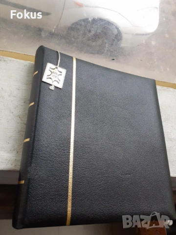 Луксозен кожен немски албум класьор