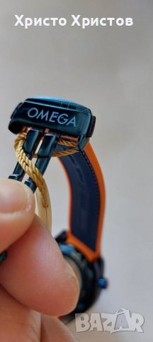 Мъжки механичен луксозен часовник Omega Seamaster Planet Ocean BIG BLUE , снимка 17 - Мъжки - 36610489