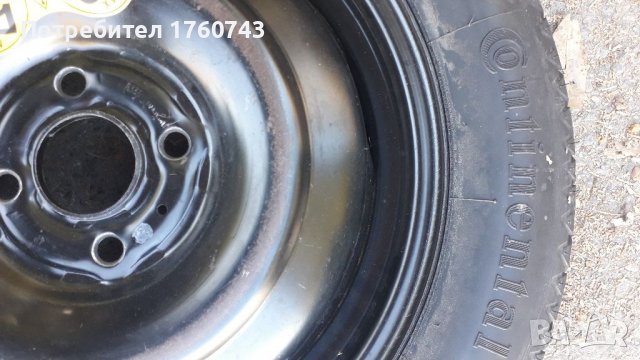 Резервна гума патерицаROVER/ 125/80/15/4×100/центр.отвор 56,1, снимка 3 - Гуми и джанти - 38483905