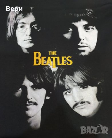 Нова мъжка тениска с дигитален печат на музикалната група The Beatles, снимка 9 - Тениски - 28317049