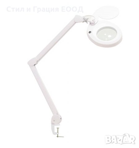 Лампа лупа LED Magni - 5 диоптера настолна, снимка 1 - Козметични уреди - 28464156