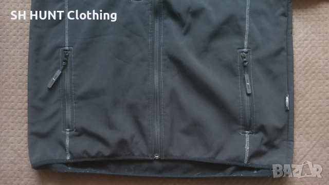 HELLY HANSEN Softshell Work Jacket размер L работна горница вятърно устойчива W4-709, снимка 3 - Суичъри - 52878568
