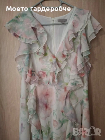 Лятна ефирна елегантна рокля, снимка 3 - Рокли - 51316755