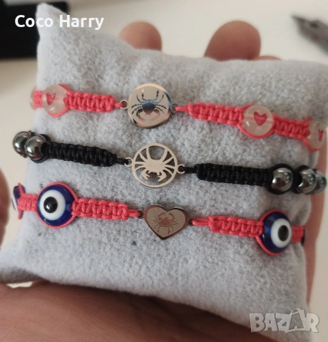 Гривни със зодии,ръчно изработени,елемент стомана, снимка 2 - Гривни - 53030803