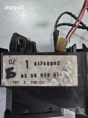 8200058670 61760002 Лостове управление светлини мигачи чистачки Renault Clio 2003, снимка 2 - Части - 53494149