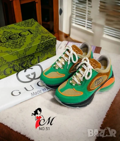 дамски маратонки gucci от естествена кожа , снимка 7 - Маратонки - 51402718
