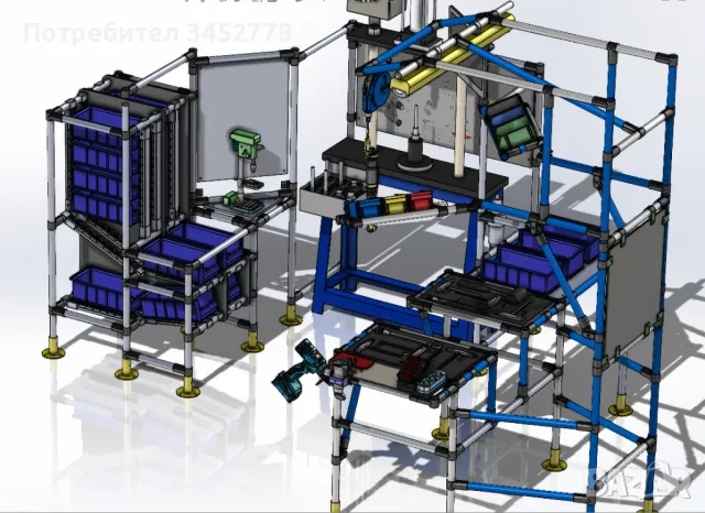 Инженер конструктор CAD проектрант с 10+г. опит на повикване, снимка 3 - Проекти - 48806102