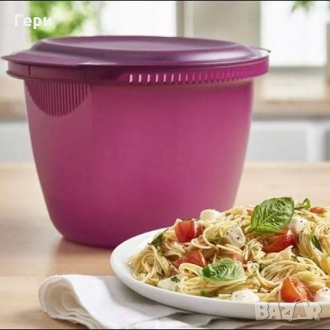 Tupperware съд за готвене на паста , снимка 1 - Съдове за готвене - 35313334