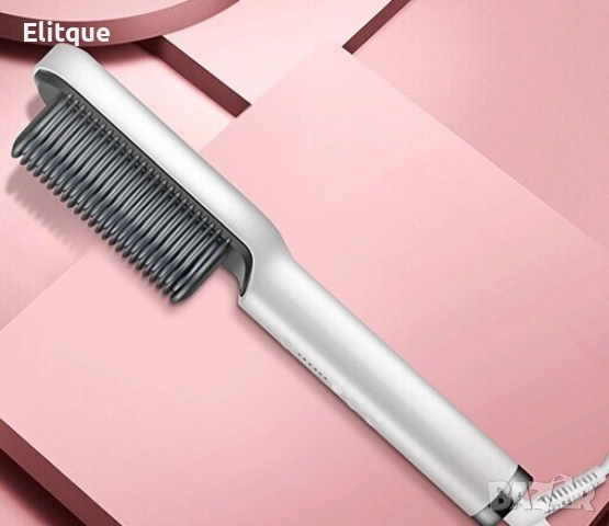 Електрическа многофункционална четка за изправяне на коса, снимка 17 - Преси за коса - 52796079
