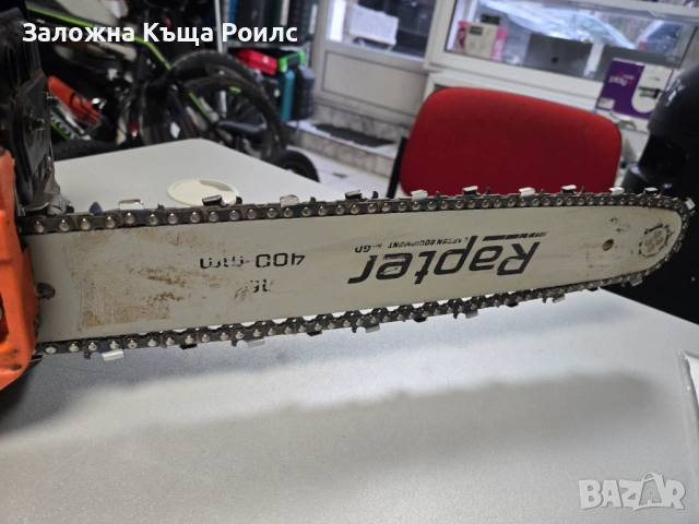 Бензинова резачка за дърва Rapter RR CS-52, 2.4 к.с., 40 см, снимка 3 - Други инструменти - 53556154
