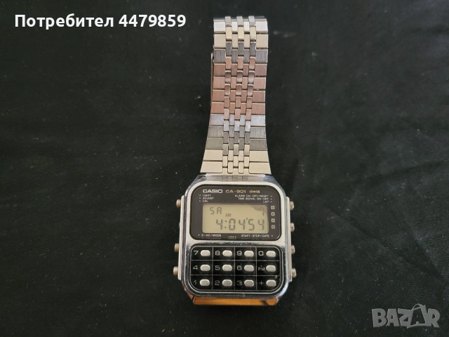 Часовник Casio CA-901, снимка 2 - Мъжки - 52120238