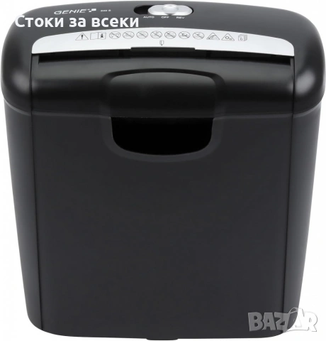 шредер Genie 240S за унищожаване на документи, хартия и кредитни карти с 10-литров контейнер, снимка 6 - Други стоки за дома - 53225962