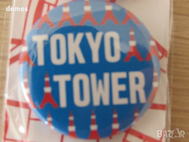 Сет от 3 значки от Tokyo Tower, Япония, снимка 4 - Колекции - 43259360