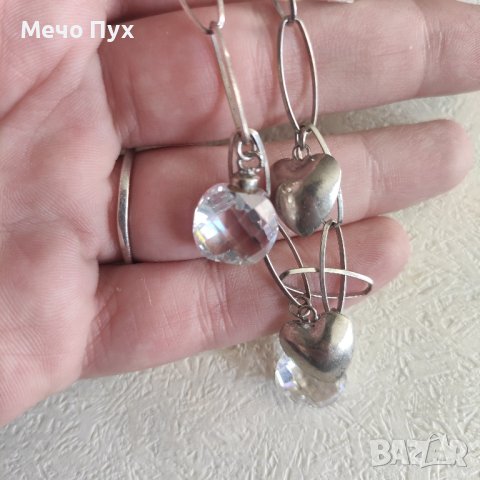 Сребърна гривна (202), снимка 9 - Гривни - 43152990