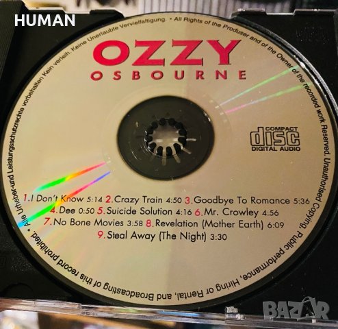 OZZY OSBOURNE , снимка 3 - CD дискове - 39566352