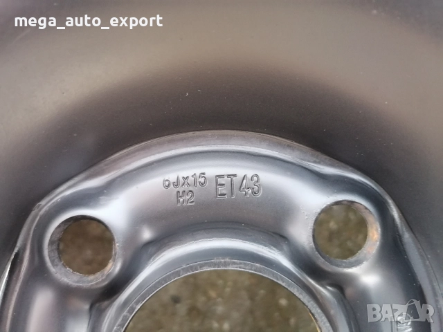 4 бр. джанти за Opel 4X100 mm 15 цола, снимка 6 - Гуми и джанти - 52842067