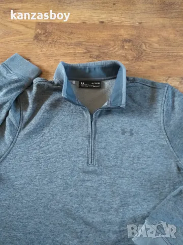 Under Armour Men's Storm 1/4 Zip Golf SweaterFleece - страхотна мъжка блуза КАТО НОВА ХЛ, снимка 2 - Блузи - 48493036