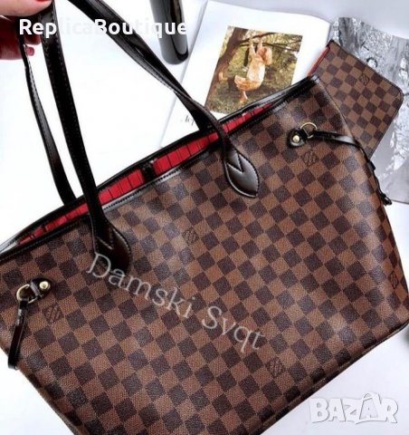 Чанта Louis Vuitton ВИСОК КЛАС Neverfull replic, снимка 7 - Чанти - 27872986