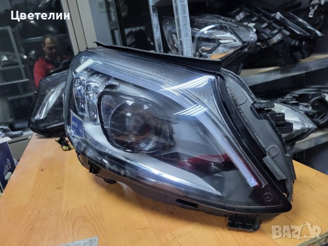 Десен фар фарове Mercedes C W205 Multibeam far farove desen мерцедес А2059068905, снимка 13 - Части - 43204957