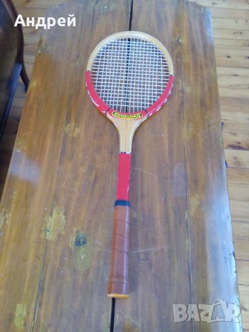 Стара ракета,хилка за тенис Юнацька, снимка 1 - Антикварни и старинни предмети - 27498979