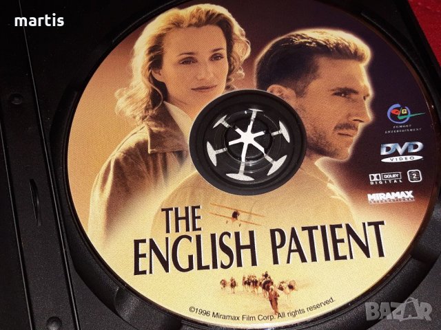 ДВД Колекция Английският пациент, снимка 3 - DVD филми - 35128951