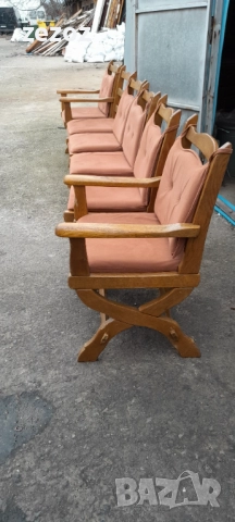 Столове- 6 бр.масив-№016, снимка 3 - Столове - 52276395