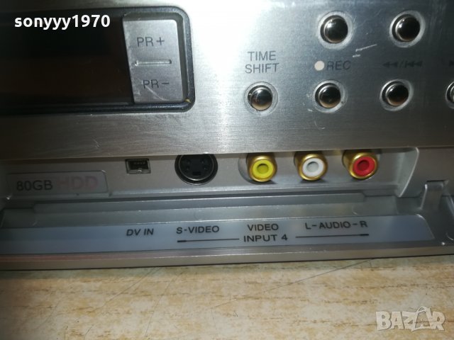 lg recorder 80gb hdd/dvd+remote 0404210857, снимка 6 - Плейъри, домашно кино, прожектори - 32416159