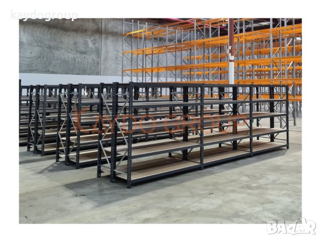 Налични Стелажи за склад и магазин, ръчна обработка, сив цвят, снимка 11 - Стелажи и щандове - 43884941