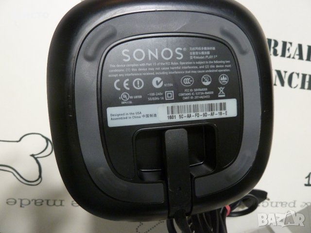 смарт колона Sonos Play 1, снимка 5 - Тонколони - 43471866